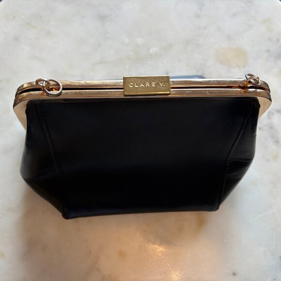 Clare V Black leather Le Box bag - Picture 8 of 9